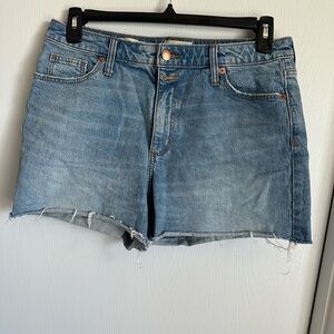Universal Thread Jean Shorts with Frayed Hem